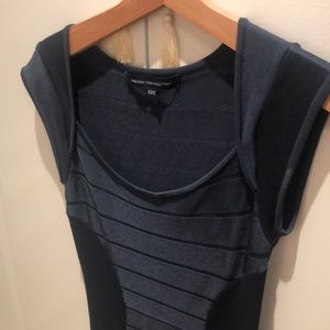 French Connection Navy Bandage Dress